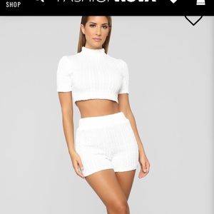 Fashion nova 2 piece set size s